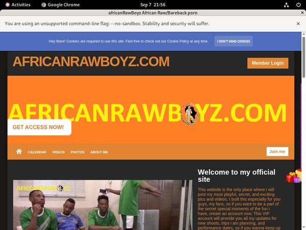 Africanrawboyz.com With Iphone