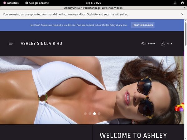 Ashleysinclair.modelcentro.com User Pass