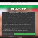 Blacked Renew Password