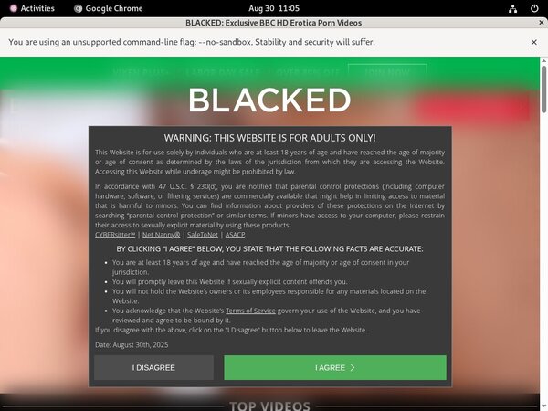 Blacked.com Valid Account