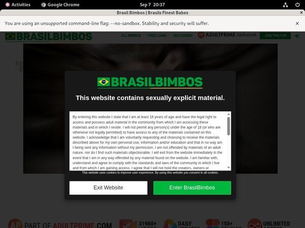 Brasil Bimbos Limited Promo