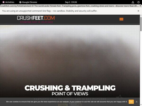 Cracked Crushfeet Account
