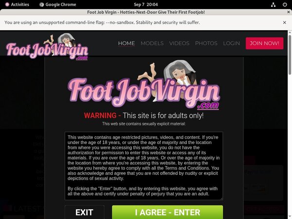 Footjobvirgin.com Free Clips