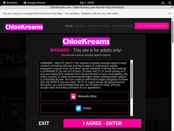Free Chloe Kreams Discount Code