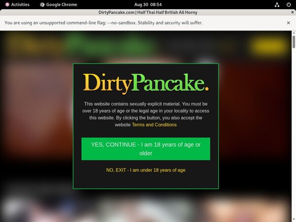 Free Dirtypancake.com Passwords