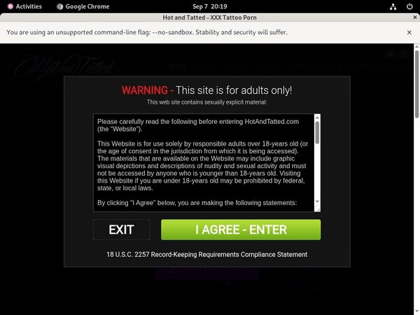Hot And Tatted Pass Login