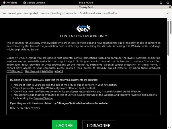 How To Access Twinkyfeet