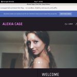 How To Get Into Alexia Cage Free