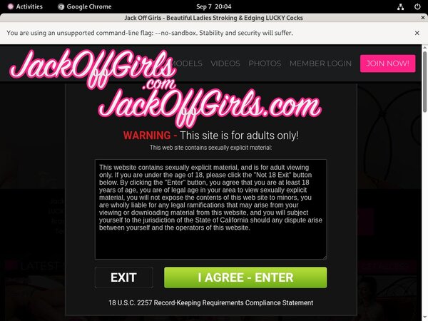 Jack Off Girls Bill.ccbill.com