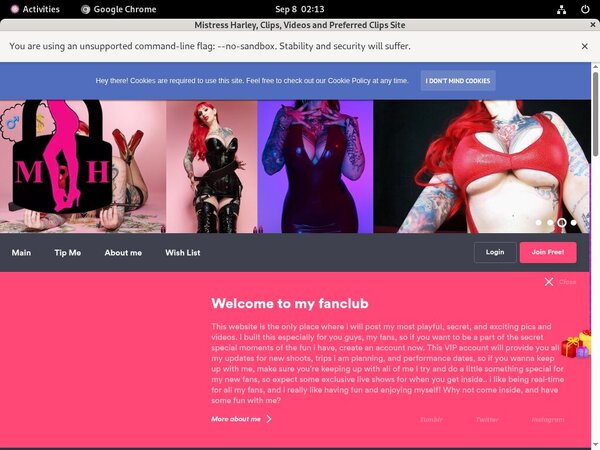 MistressHarley Discount Review