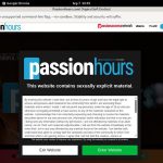 Passion Hours Hacked Account