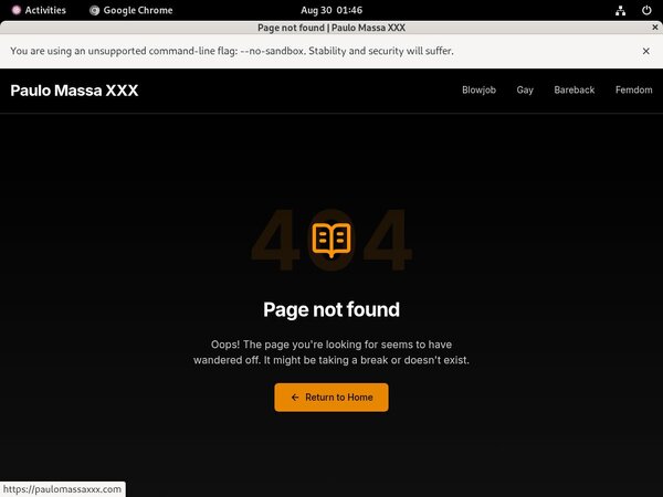 Paulo Massa XXX Get Password