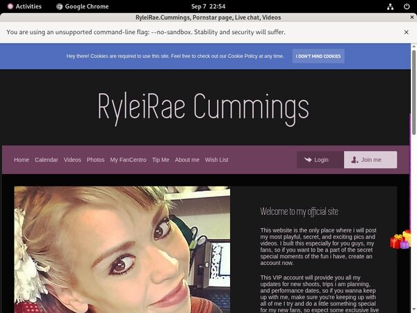 Ryleirae.modelcentro.com Free Entry