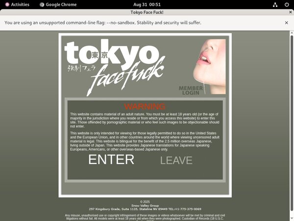 Tokyo Face Fuck ??