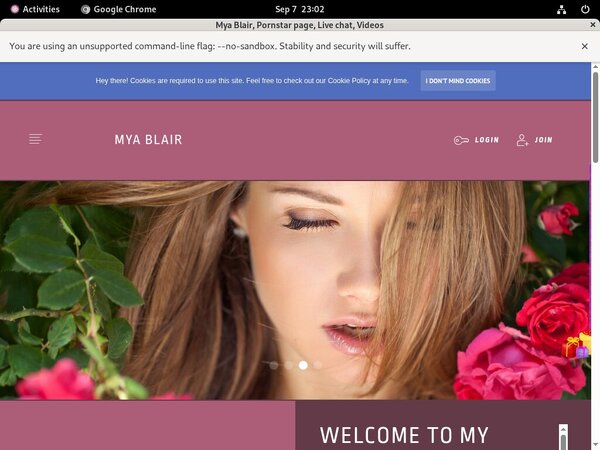 Trial Mya Blair Account