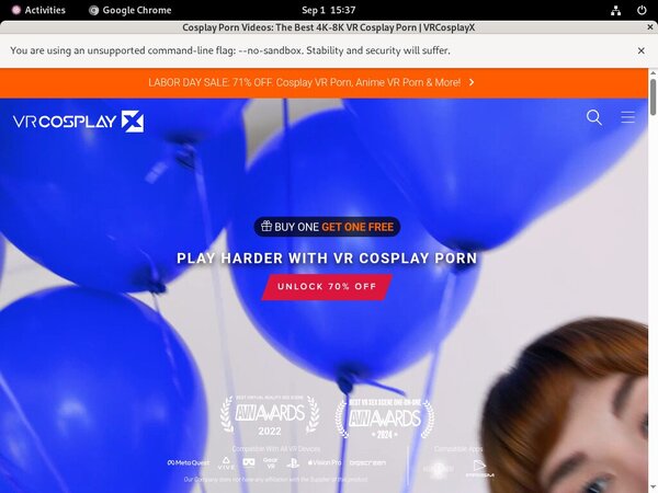 Try VR Cosplay X Free Trial