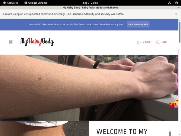 User My Hairy Body