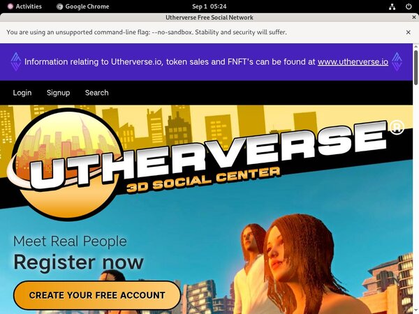 Utherverse Vend-o.com