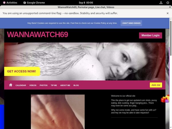 Wannawatch69.modelcentro.com Trial Account