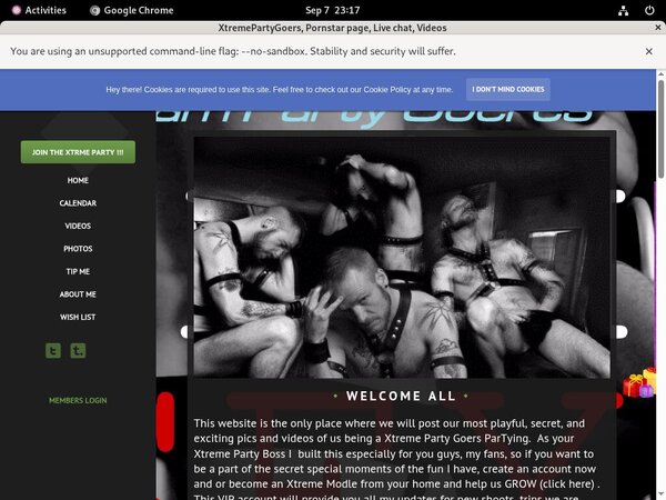 XtremePartyGoers Tumblr