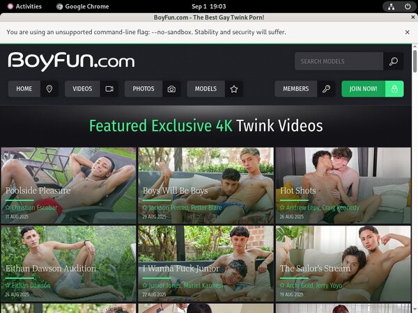 Account On Boyfun.com