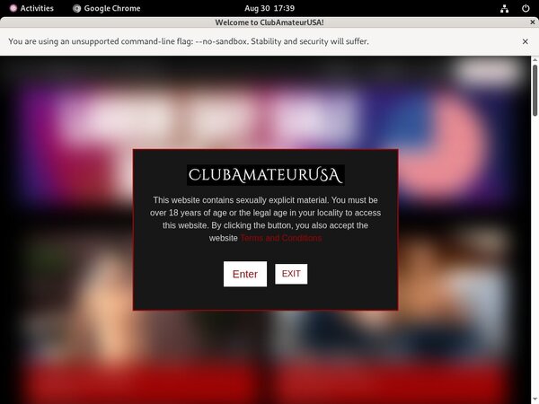 Club Amateur USA Free Trial Access