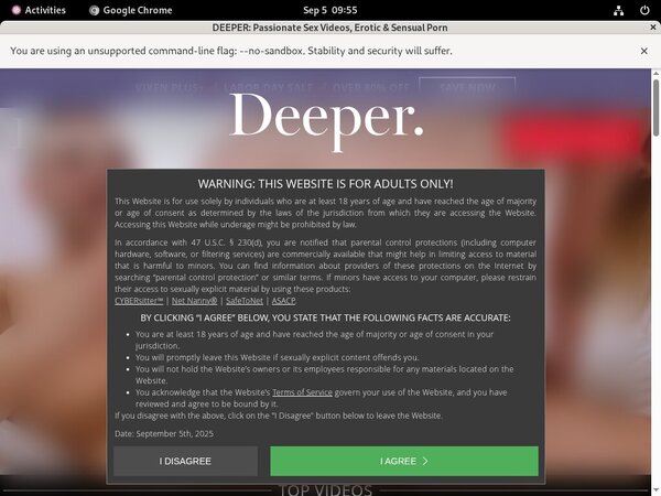 Deeper.com Free Sex