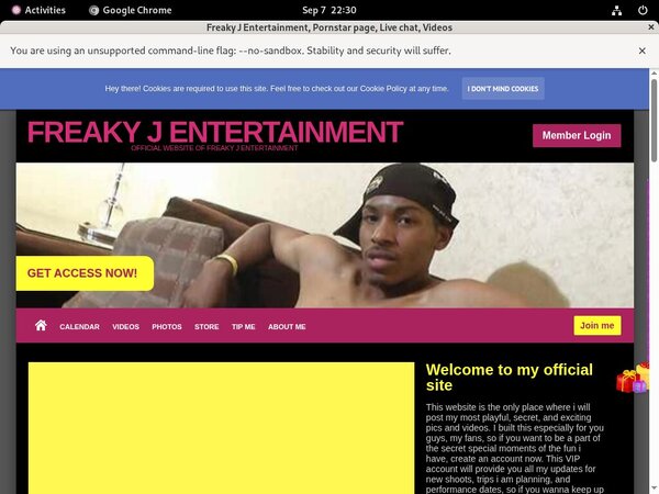 Freaky J Entertainment Mobile