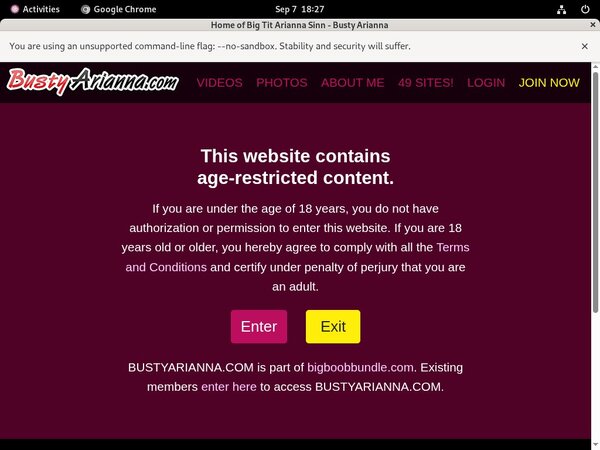 Free Account Bustyarianna Offer