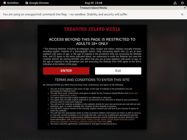 Free Paul Morris : Treasure Island Media Trials