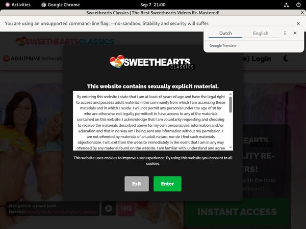 Free Sweetheart Classics Premium Account