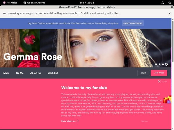 GemmaRose42 Renew Membership