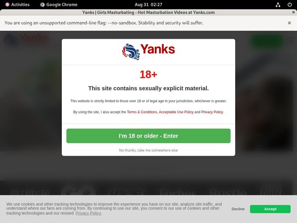 Get A Free Yanks Italian Password