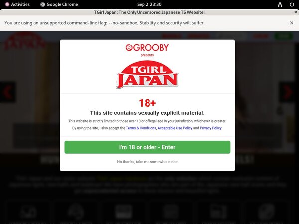 TGirl Japan Trial Membership Offer