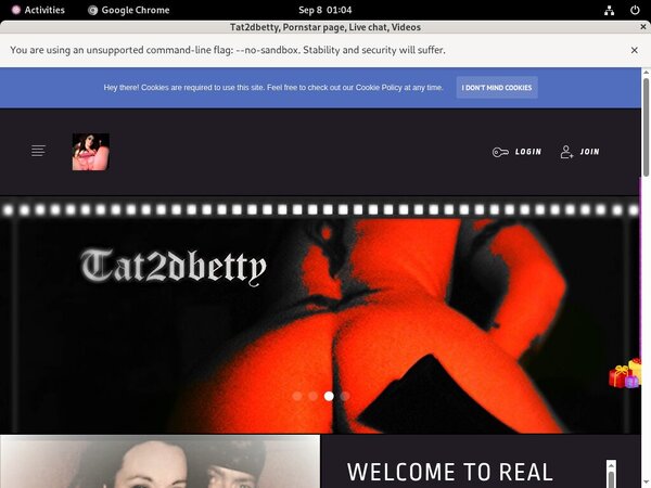 Tat2dbetty Valid Password
